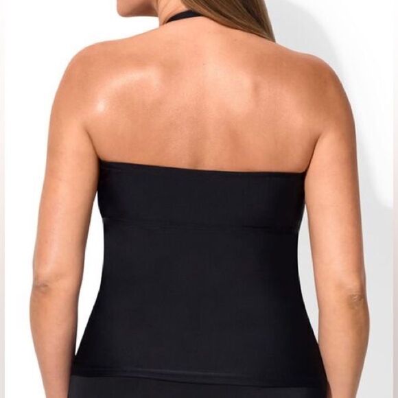 Swimsuits For All Fringe Bandeau One Piece - Picture 14 of 15